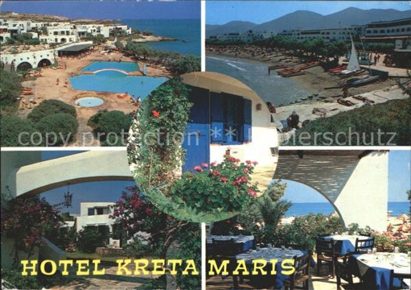 Maris Hotel Kreta Swimmingpool Strandpartie T