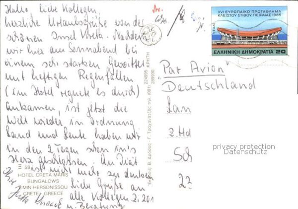 Maris Hotel Kreta Swimmingpool Strandpartie T – Bild 2