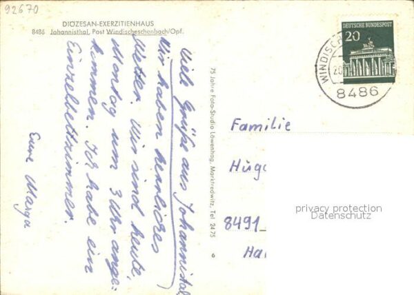Johannisthal Windischeschenbach Diözesan Exerzitienhaus – Bild 2