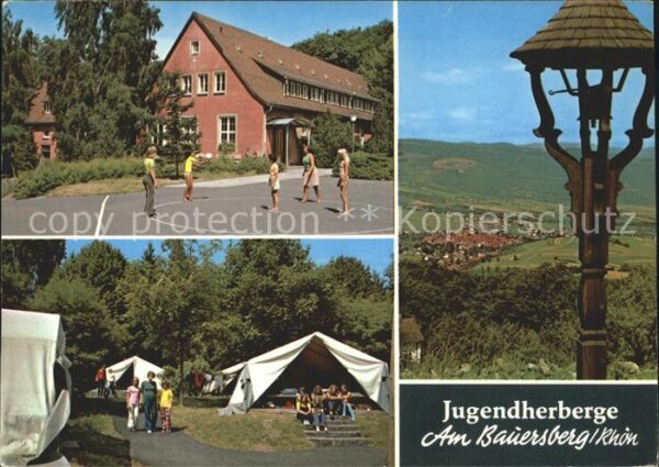 Bischofsheim Rhoen Jugendherberge Am Bauersberg Zelte Gloc
