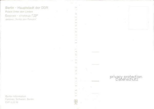 Berlin bei Nacht Palais unter den Linden – Bild 2