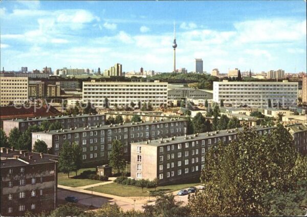 Berlin Blick vom Volkspark Prenzlauer Berg