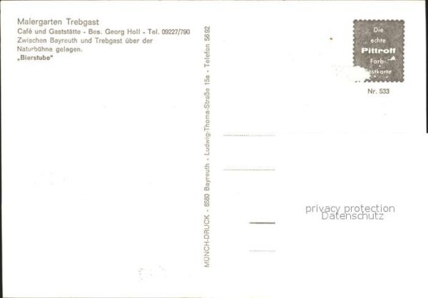 Trebgast Cafe und Gaststätte Malergarten Trebgas – Bild 2