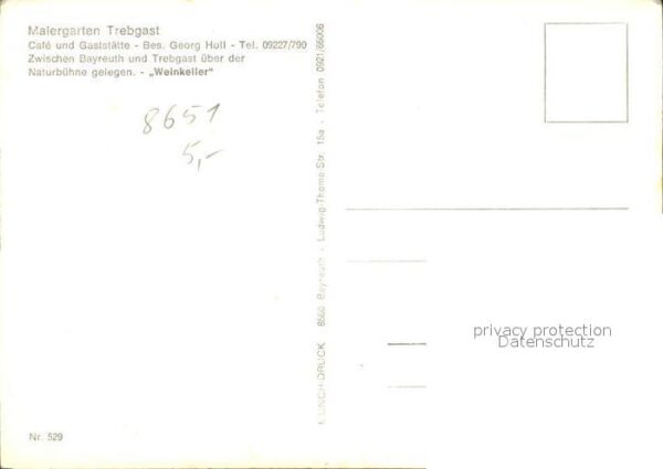 Trebgast Cafe und Gaststätte Malergarten Trebgas – Bild 2