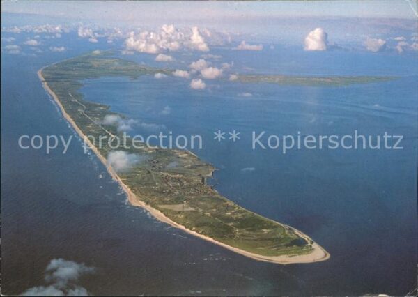 Insel Sylt Fliegeraufnahme