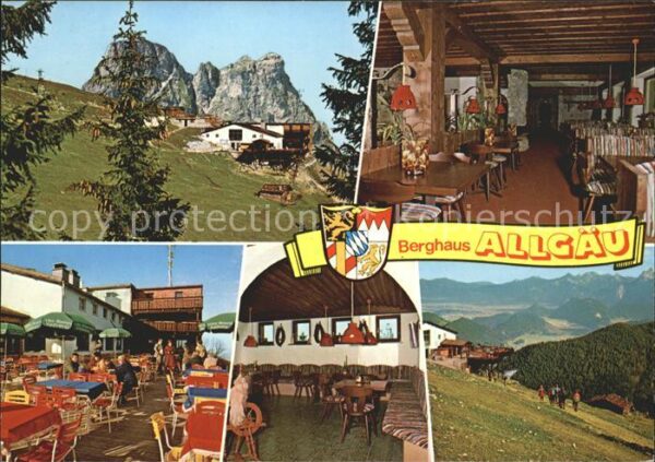 Steinach Pfronten Berghaus Allgäu Gastraum Terrasse Panor