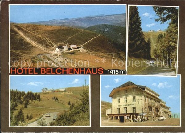 Schoenau Schwarzwald Hotel Belchenhaus Strasse Fliegeraufnah