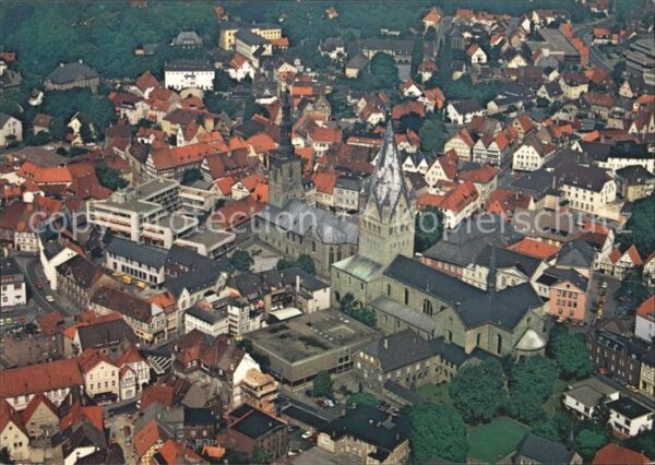 Soest Arnsberg Fliegeraufnahme St Patrokli Dom