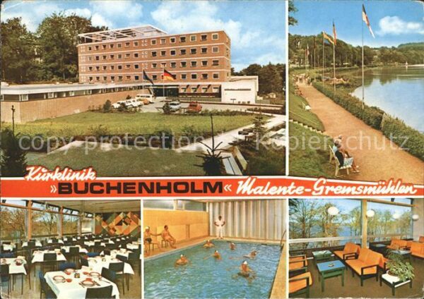 Malente-Gremsmuehlen Kurklinik Buchenholm Speisesaal Hallenb