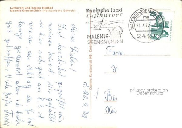 Malente-Gremsmuehlen Kurklinik Buchenholm Speisesaal Hallenb – Bild 2