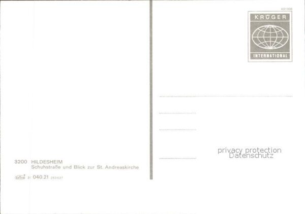 Hildesheim Schuhstrasse Andreaskirche – Bild 2