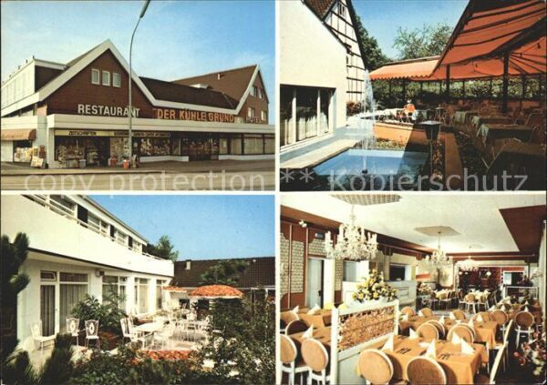 Stukenbrock Hotel Restaurant Terrasse Gastraum Wass