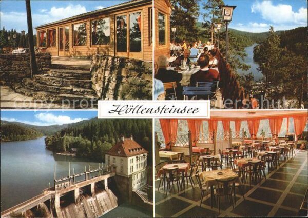 Hoellensteinsee Gaststätte Seeblick Terrasse Gastraum S