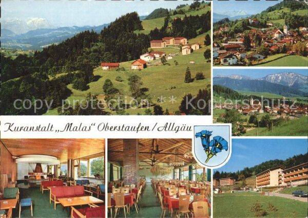 Oberstaufen Kuranstalt Malas Aufenthalts und Gastra
