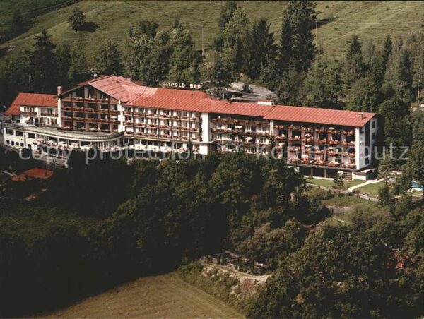 Hindelang Prinz Luitpold Bad Hotel Fliegeraufnahm