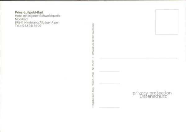 Hindelang Prinz Luitpold Bad Hotel Fliegeraufnahm – Bild 2