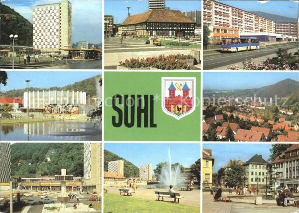 Suhl Thueringer Wald Wilh Pieck Str Waffenmuseum Strasse der