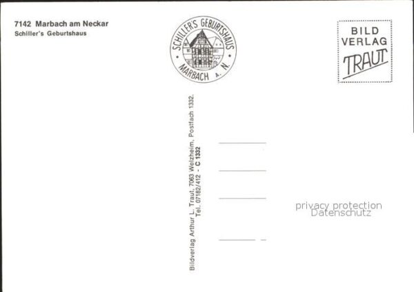 Marbach Neckar Schillers Geburtshaus – Bild 2