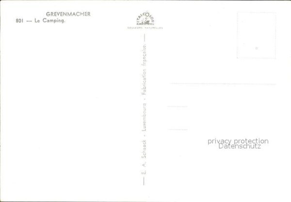 Grevenmacher Luxembourg Campingplatz Panorama – Bild 2