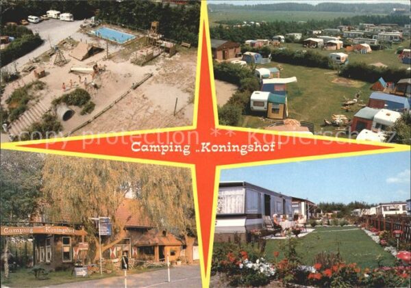 Rijnsburg Camping Koningshof Fliegeraufnahme Rest
