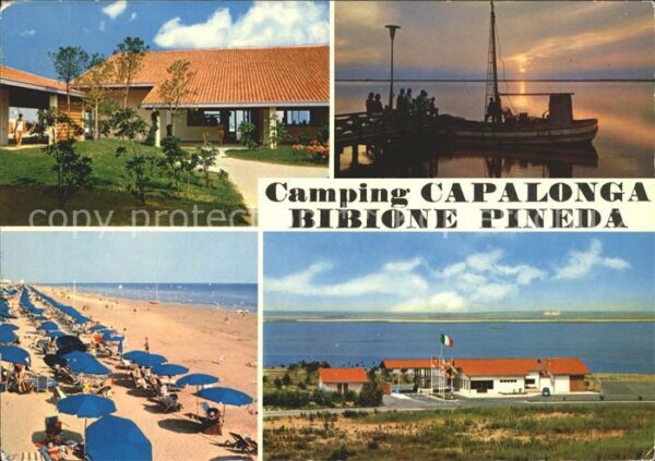 Bibione Camping Capalonga Bungalow Strandpartie