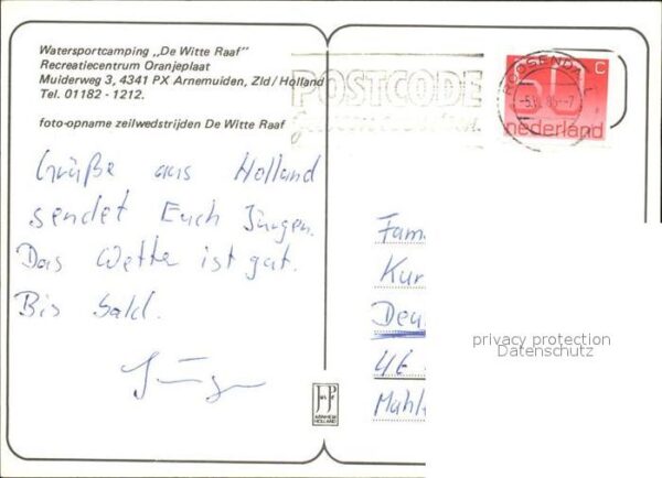 Arnemuiden Watersportcamping De Witte Raaf Segelpa – Bild 2