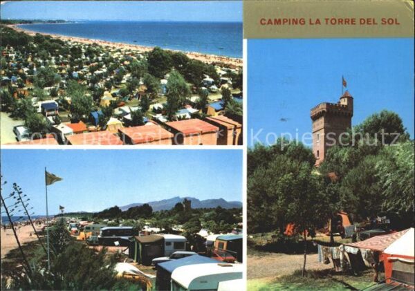 Tarragona Camping La Torre del Sol Fliegeraufnahm