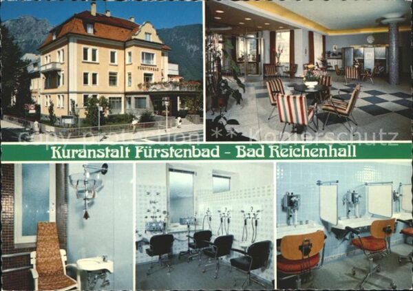 Bad Reichenhall Kuranstalt Fürstenbad