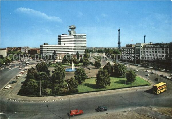 Berlin Theodor Heuss Platz Fernsehcentrum