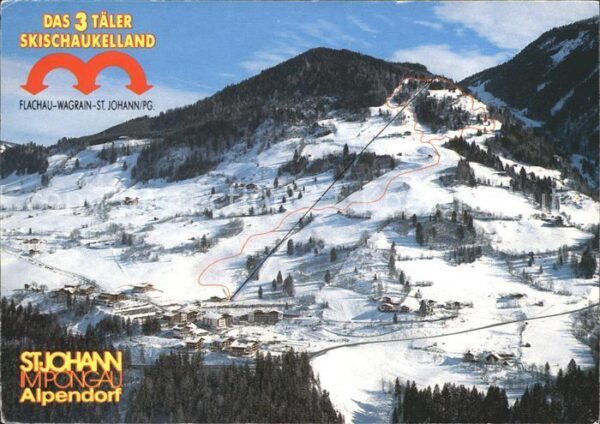St Johann Pongau Salzburg 3 Täller Skischaukelland Flachau Wagrai