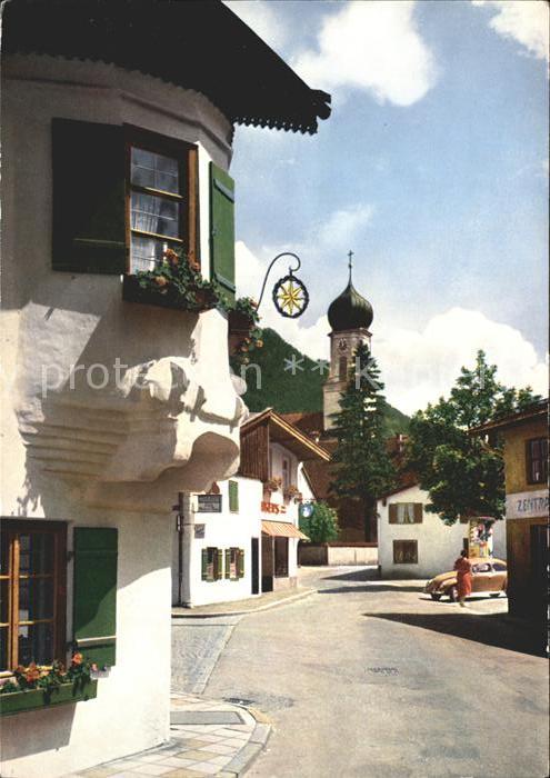 Oberammergau Sternwirt Eck Kirche