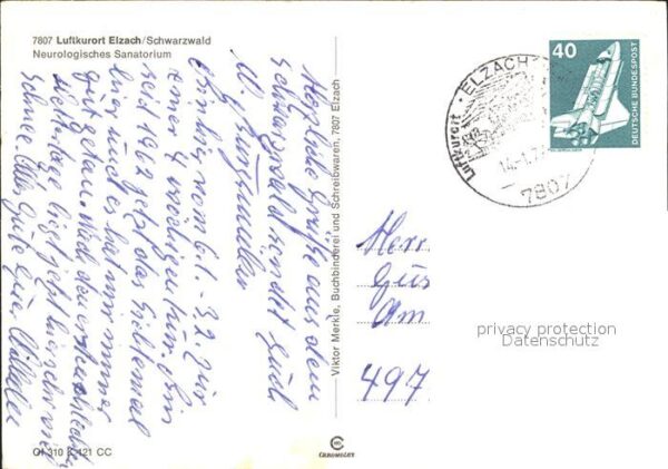 Elzach Neurologische Sanatorium – Bild 2