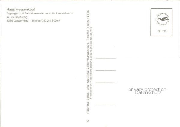 Goslar Haus Hessenkopf Fliegeraufnahme – Bild 2