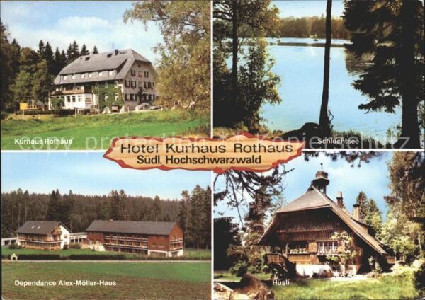 Rothaus Grafenhausen Hotel Kurhaus Schluchtsee Hüsli Dependa