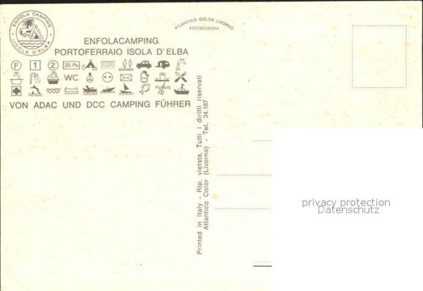 Isola d Elba Enfolacamping Strand Boot – Bild 2