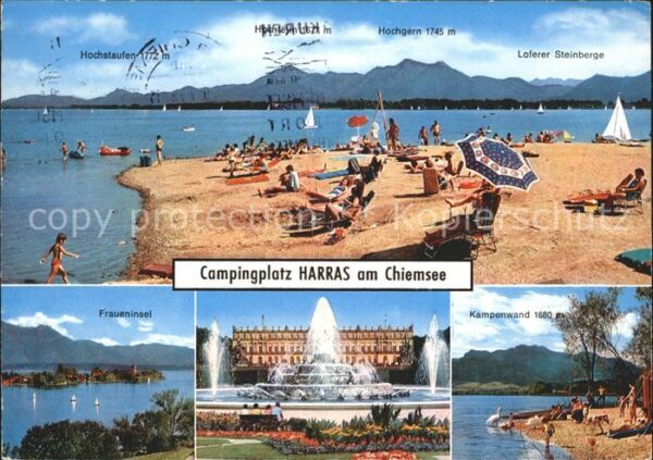 Harras Chiemsee Campingplatz Fraueninsel Kampenwand Lof