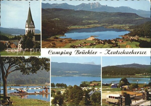 Keutschach See Camping Brückler Kirche Strandbad