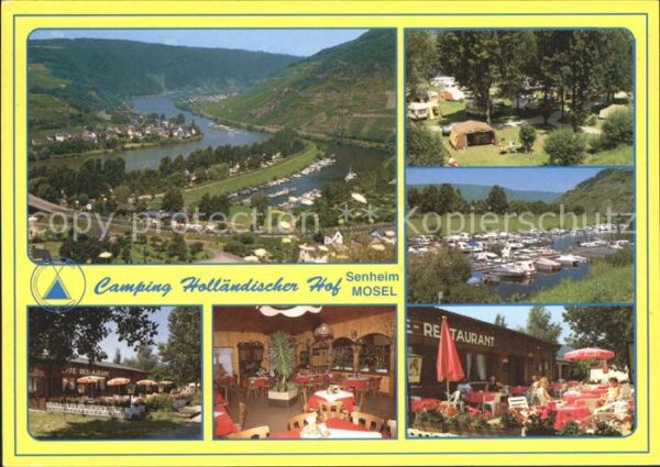 Senheim-Senhals Campingplatz Holländischer Hof Boot Res