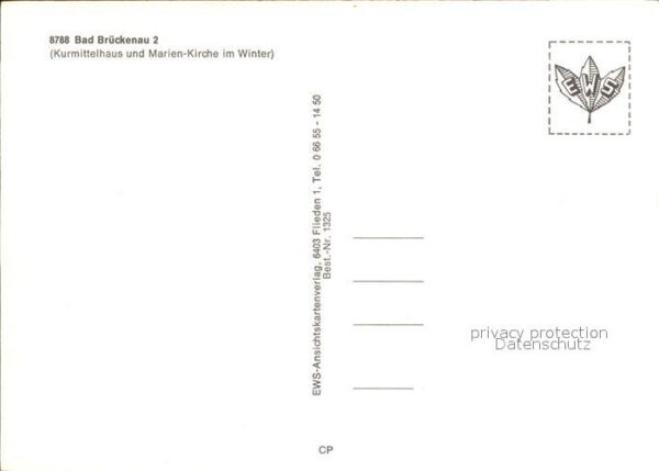 Bad Brueckenau Kurmittelhaus Marien Kirche – Bild 2