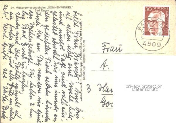 Bad Essen Evangelische Müttergenesungsheim Sonnen – Bild 2