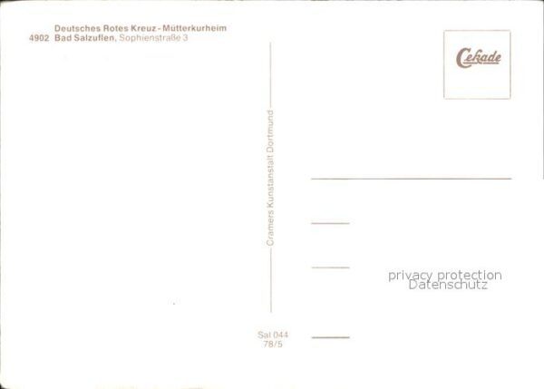 Bad Salzuflen Deutsches Rotes Kreuz Mütterkurheim – Bild 2