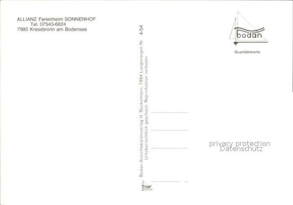 Kressbronn Bodensee Sonnenhof Ferienheim – Bild 2