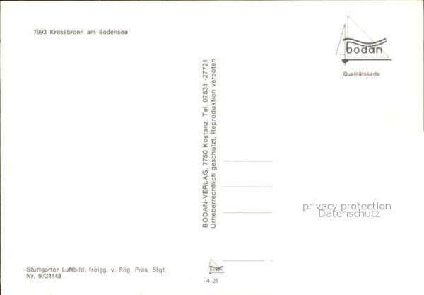 Kressbronn Bodensee Fliegeraufnahme – Bild 2