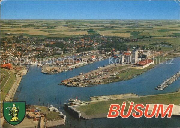 Buesum Nordseebad Hafenansicht