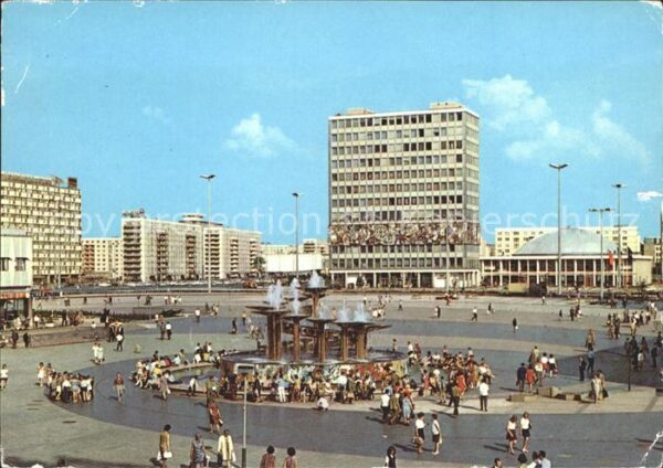 Berlin Alexanderplatz Haus Lehrers Kongresshal