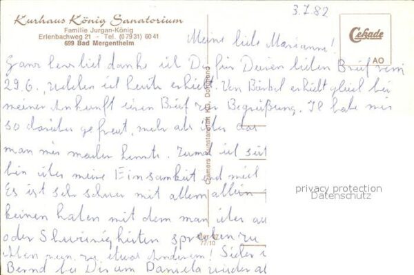 Bad Mergentheim Kurhaus König Sanatorium – Bild 2