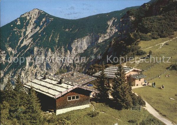 Bad Reichenhall Rasthaus Schlegelmulde am Predigstuhl D