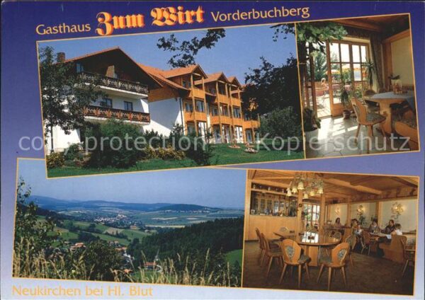 Neukirchen Heilig Blut Gasthaus zum Wirt Vorderbuchberg