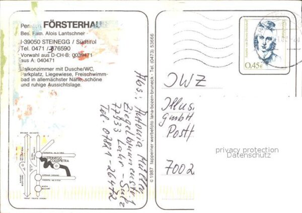Steinegg Karneid Suedtirol Pension Försterhaus – Bild 2
