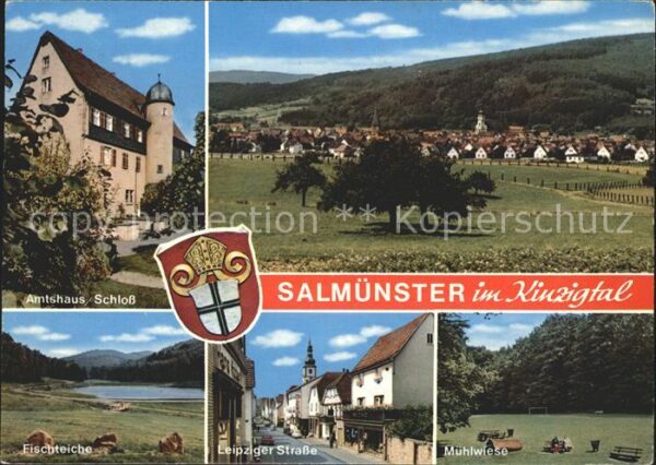 Salmuenster Bad Soden Amtshaus Schloss Fischteiche Leipziger